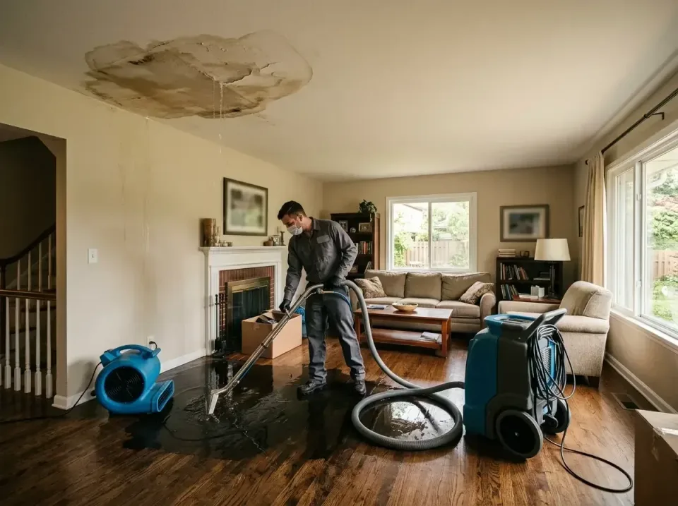 attic-pipe-burst-ceiling-drip-008 — frequently asked questions, Water Damage Restoration & Carpet Care in Notre Dame, IN